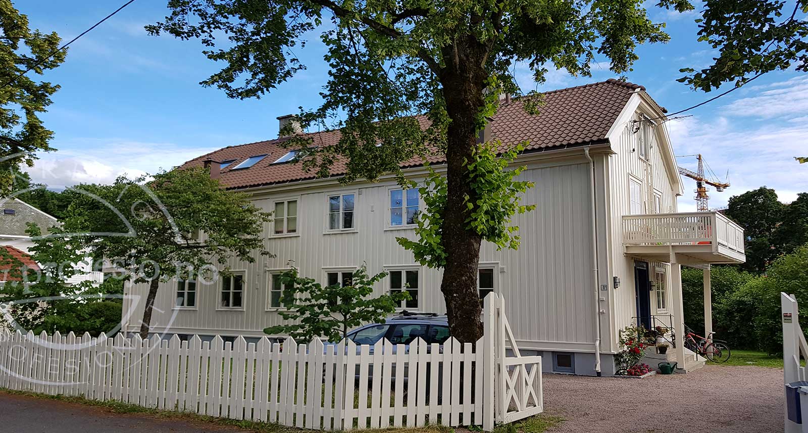 Utvendig maling hus - spesialiserer oss på utvendig maling av hus