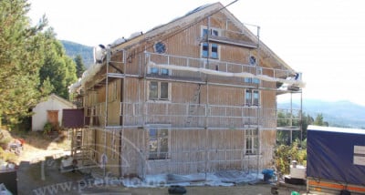 linoljemaling utendors egghvit kremet - male hus